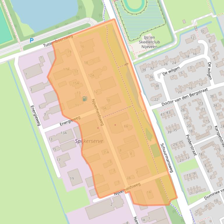 Kaart van postcodegebied 7948NE.