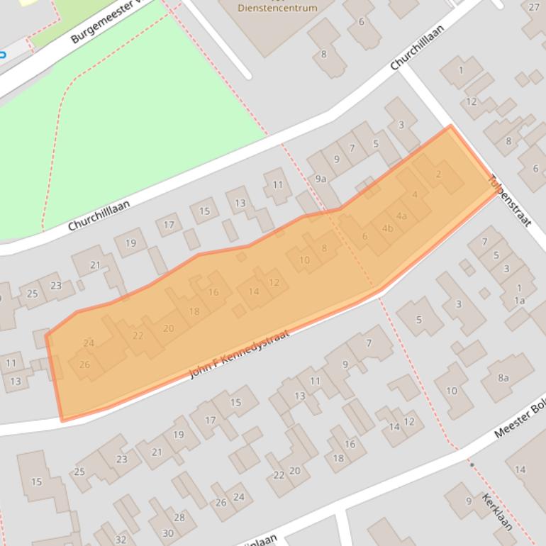 Kaart van postcodegebied 7951AH.