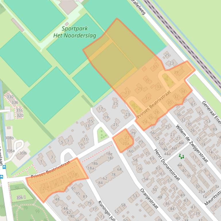 Kaart van postcodegebied 7951AN.