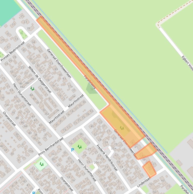 Kaart van postcodegebied 7951AX.