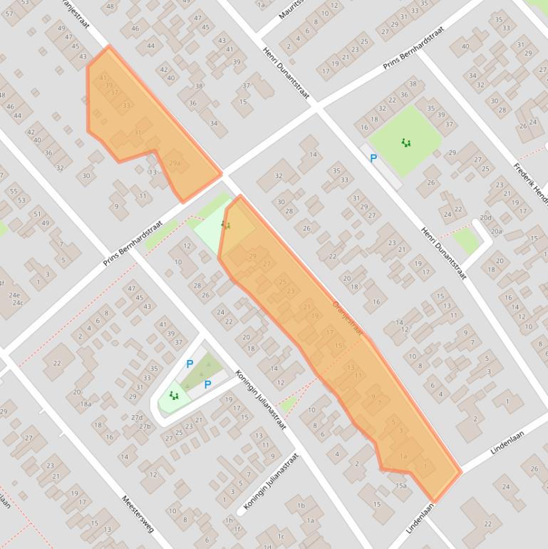 Kaart van postcodegebied 7951BE.