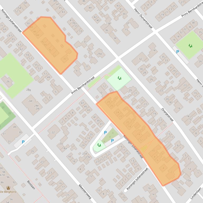 Kaart van postcodegebied 7951BL.