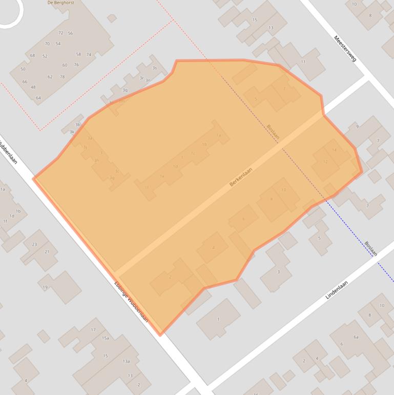 Kaart van postcodegebied 7951CA.