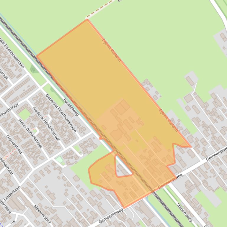 Kaart van postcodegebied 7951CJ.