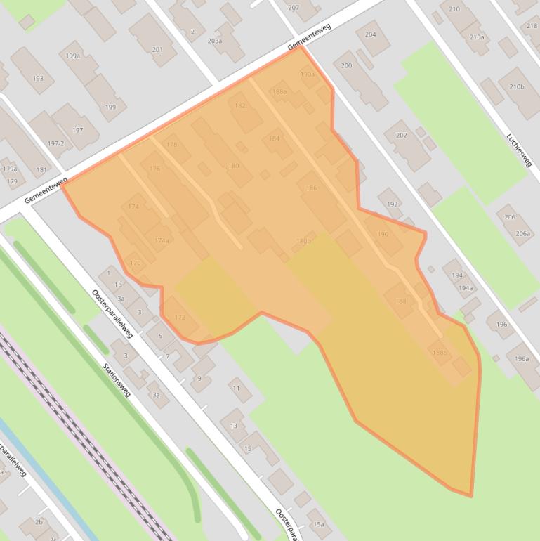 Kaart van postcodegebied 7951CT.