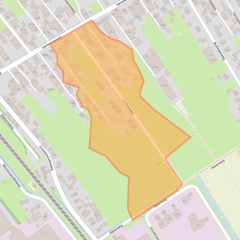 Kaart van postcodegebied 7951CV.