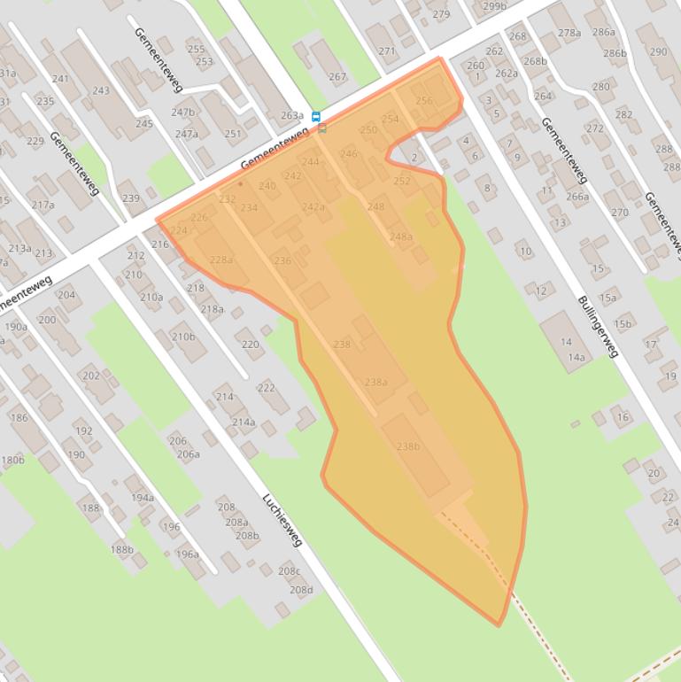 Kaart van postcodegebied 7951CW.