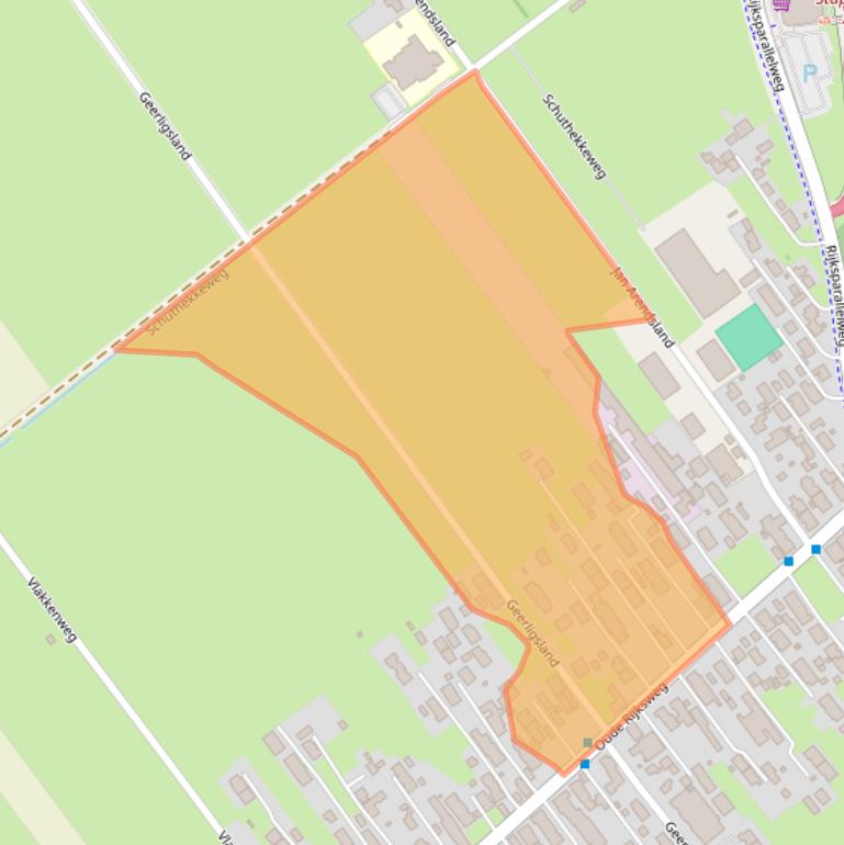 Kaart van postcodegebied 7951DK.