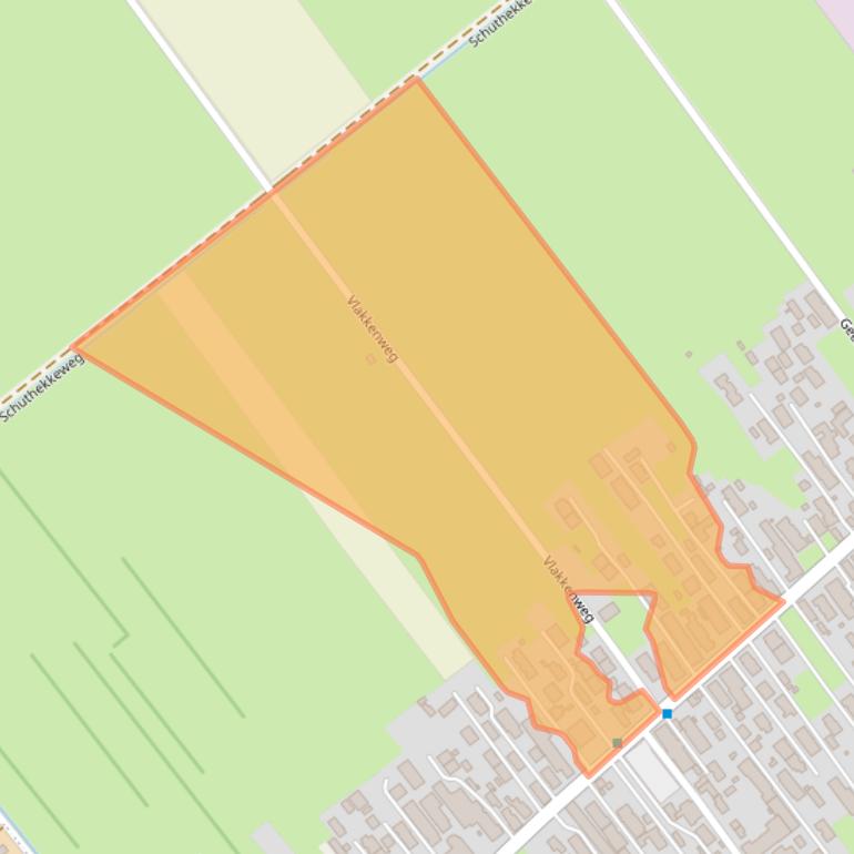 Kaart van postcodegebied 7951DM.