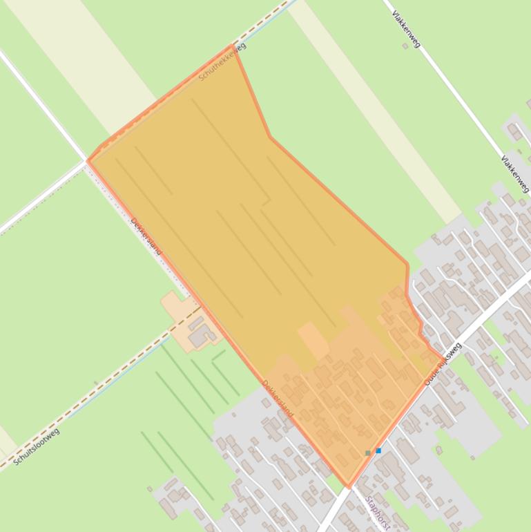 Kaart van postcodegebied 7951DP.