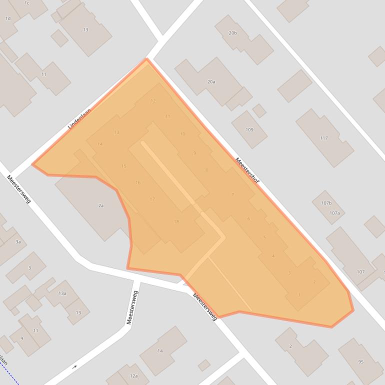 Kaart van postcodegebied 7951EZ.