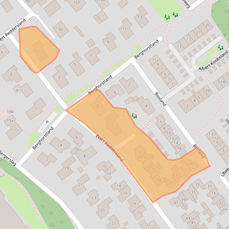 Kaart van postcodegebied 7951GN.