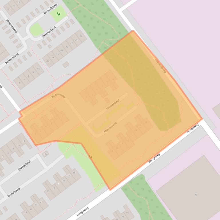 Kaart van postcodegebied 7951GS.