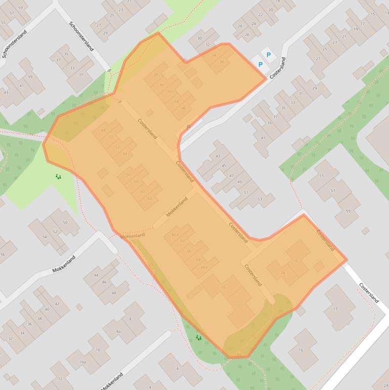 Kaart van postcodegebied 7951HB.