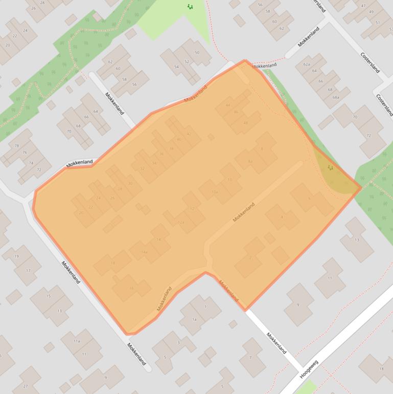 Kaart van postcodegebied 7951HE.