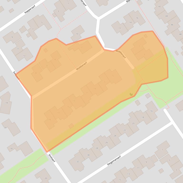 Kaart van postcodegebied 7951JJ.