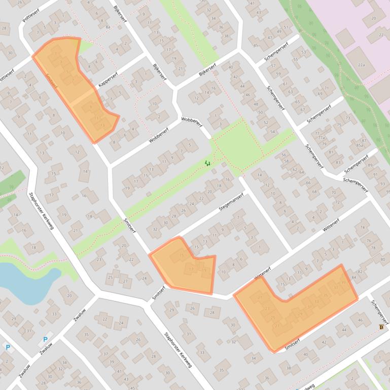 Kaart van postcodegebied 7951JN.