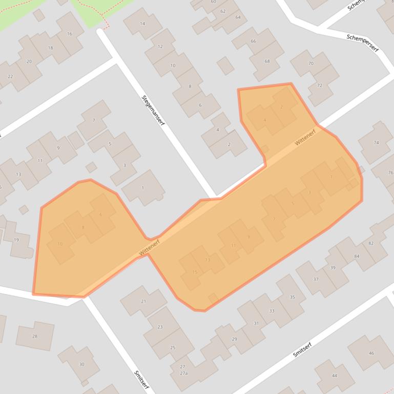 Kaart van postcodegebied 7951JR.
