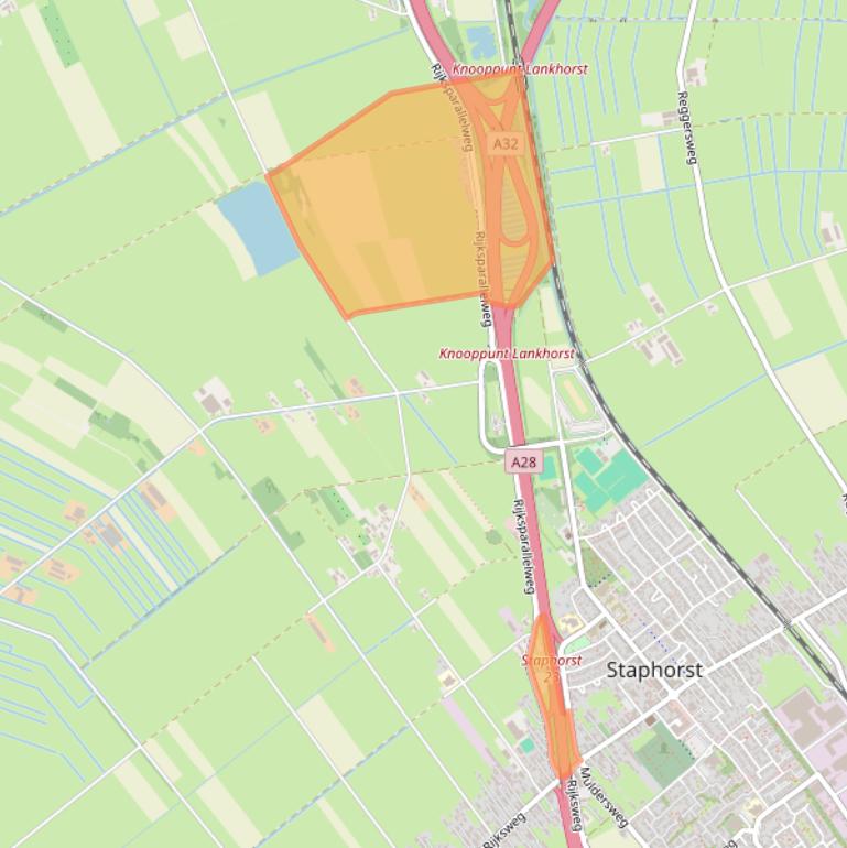 Kaart van postcodegebied 7951KB.