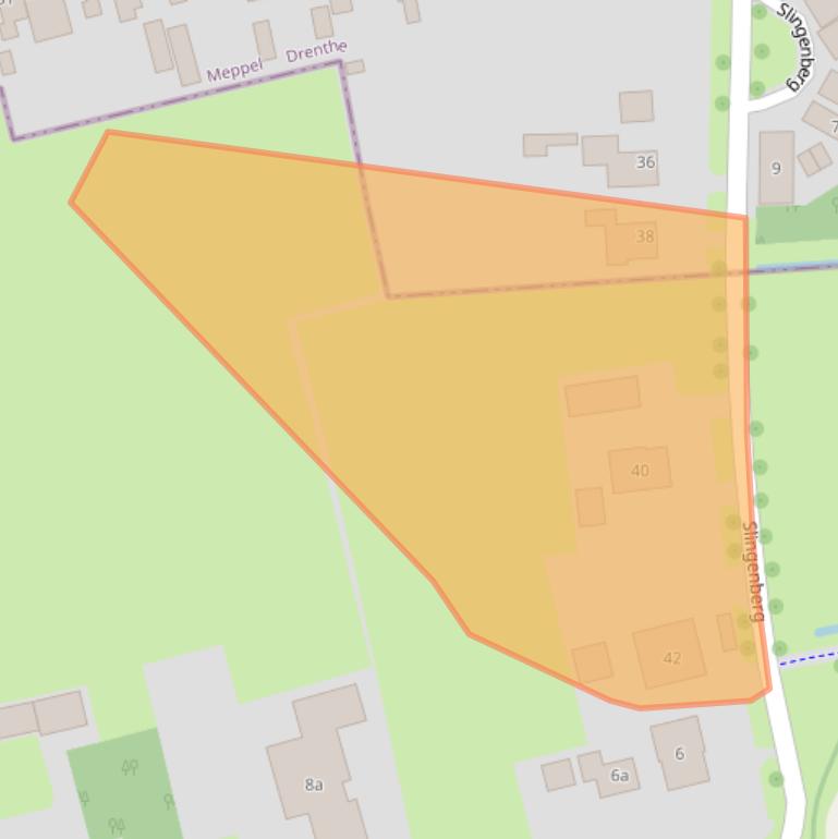 Kaart van postcodegebied 7951KX.