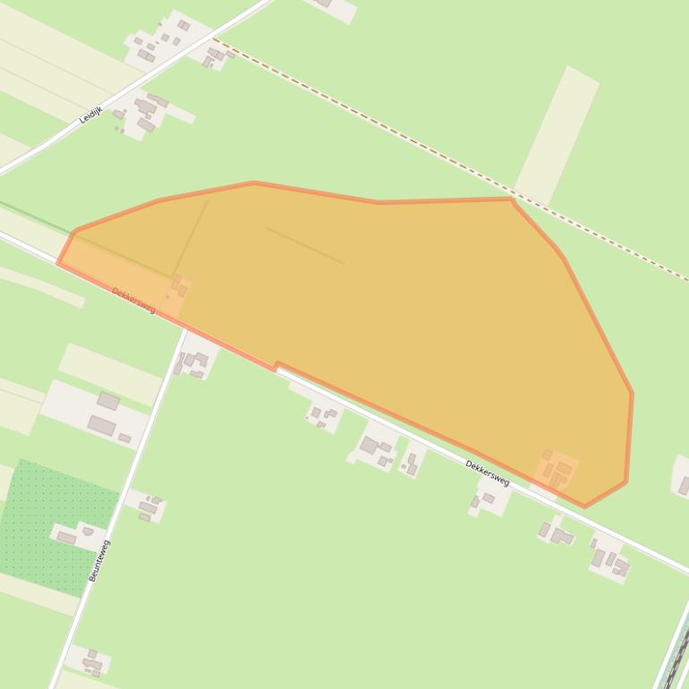 Kaart van postcodegebied 7951LK.