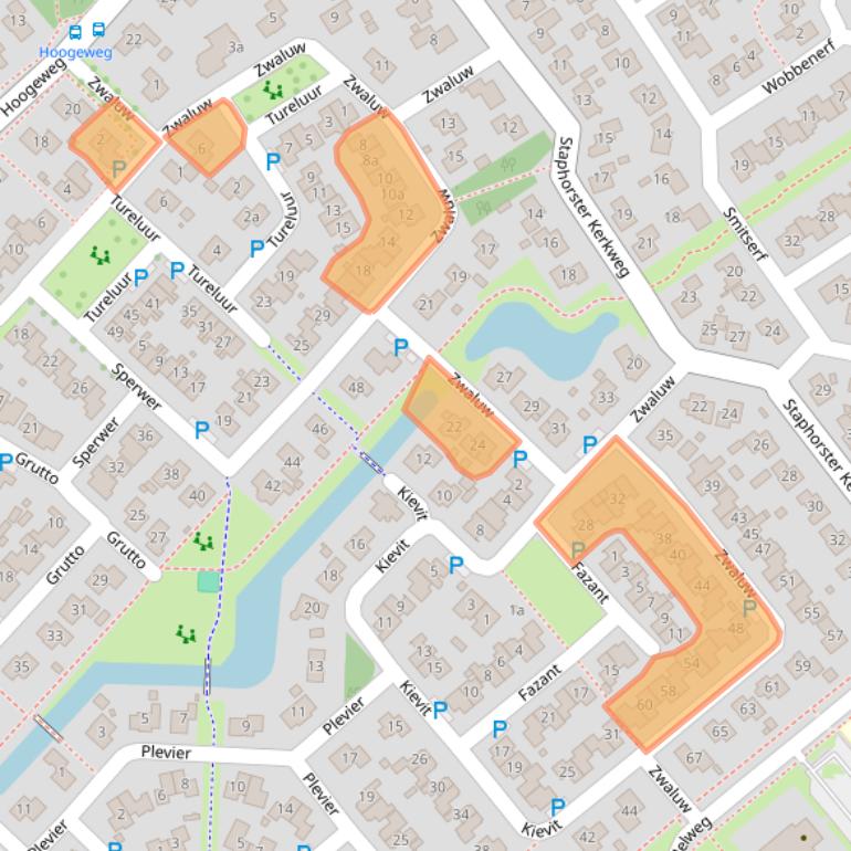 Kaart van postcodegebied 7951MC.