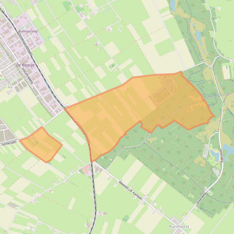 Kaart van postcodegebied 7951NA.