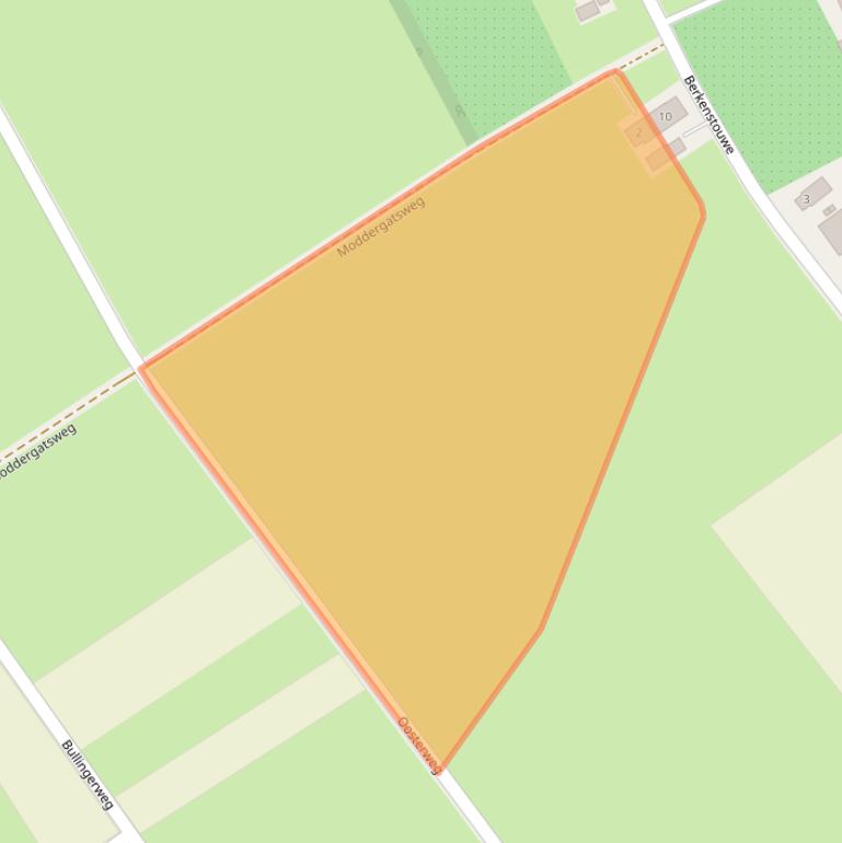 Kaart van postcodegebied 7951NN.