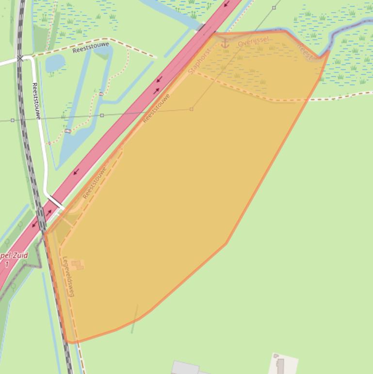 Kaart van postcodegebied 7951PV.