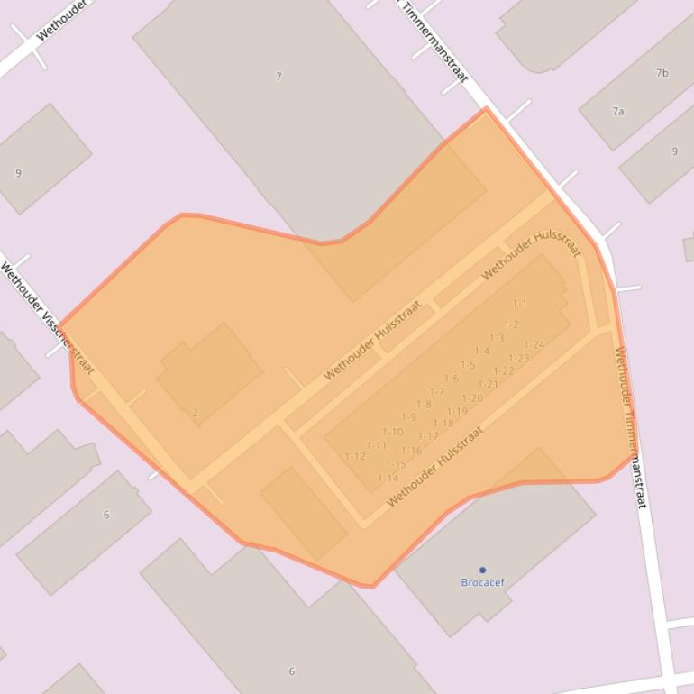 Kaart van postcodegebied 7951SE.