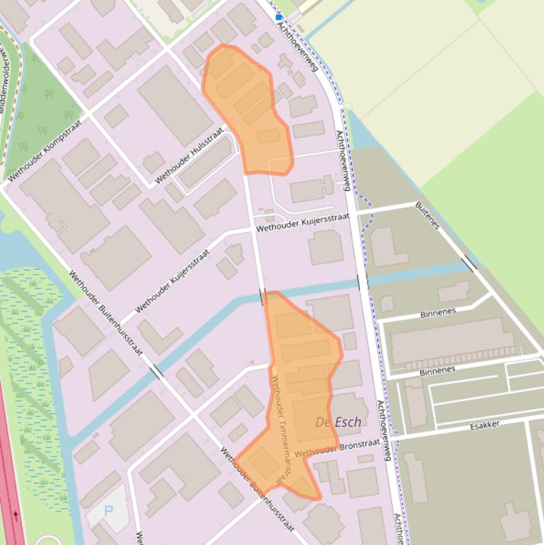 Kaart van postcodegebied 7951SH.