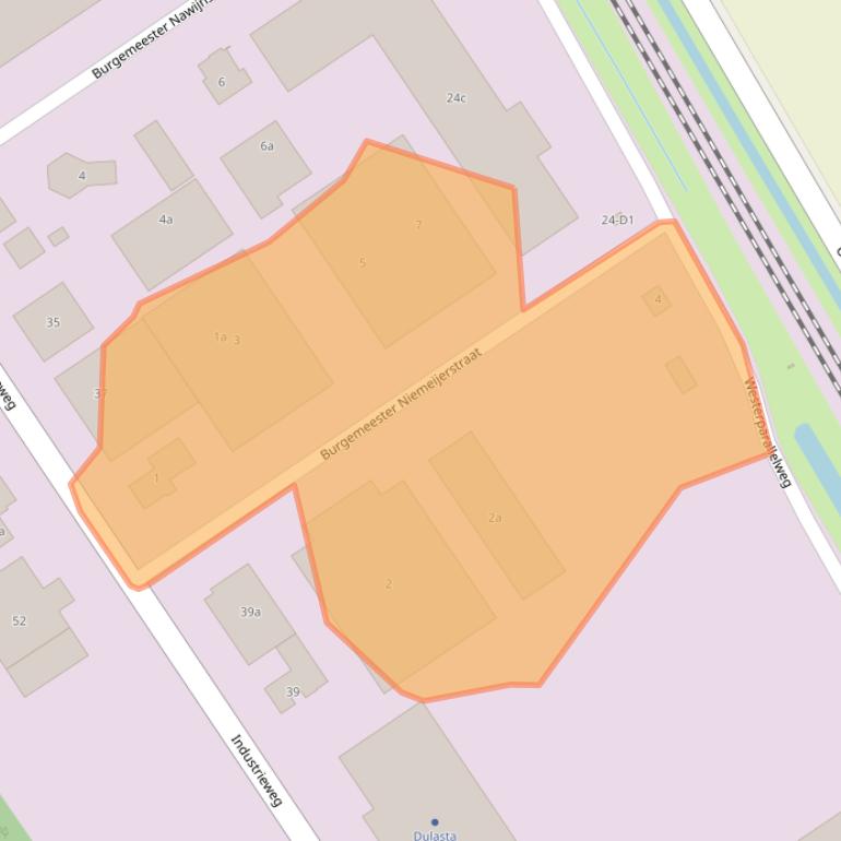 Kaart van postcodegebied 7951TD.