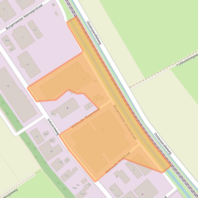 Kaart van postcodegebied 7951TG.