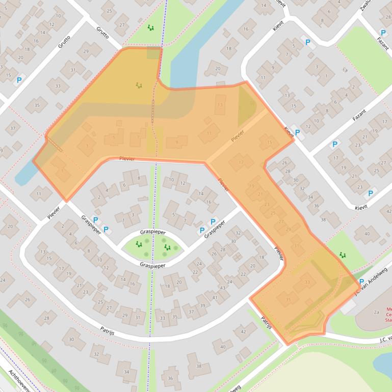 Kaart van postcodegebied 7951VD.