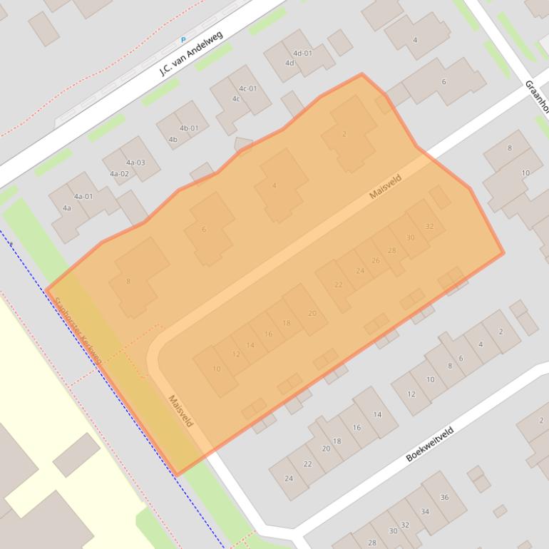 Kaart van postcodegebied 7951XB.