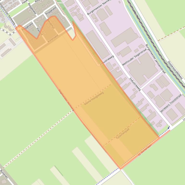 Kaart van postcodegebied 7951XN.