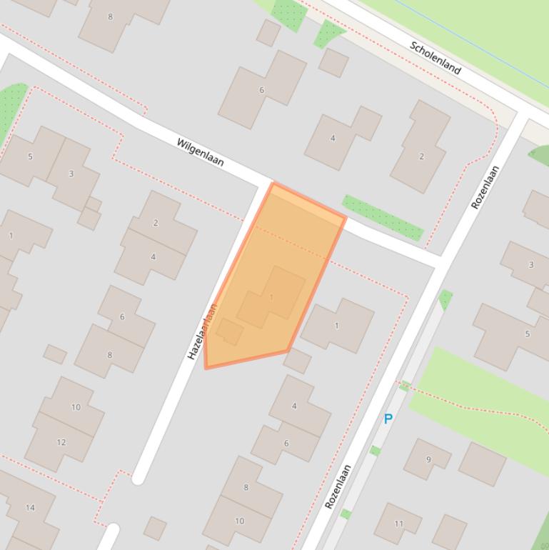 Kaart van postcodegebied 7954EC.