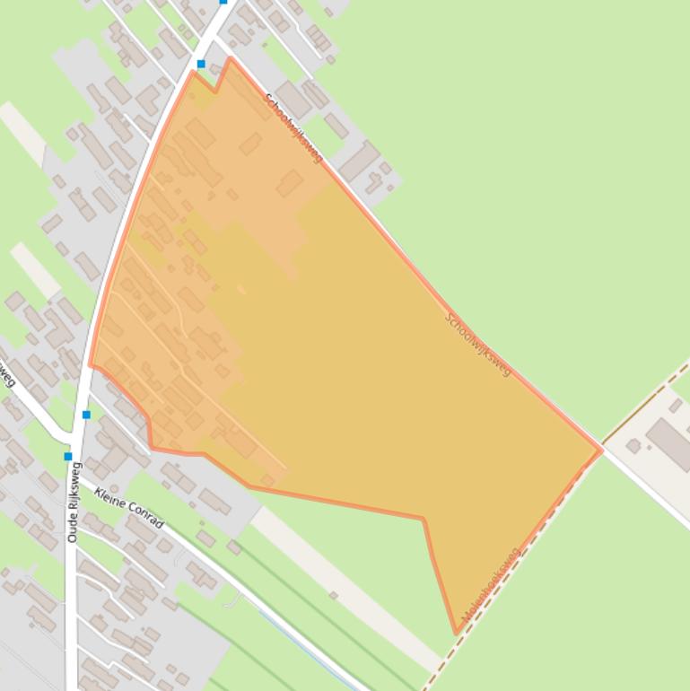 Kaart van postcodegebied 7954EJ.