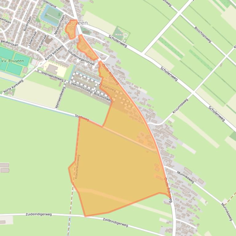 Kaart van postcodegebied 7954GD.