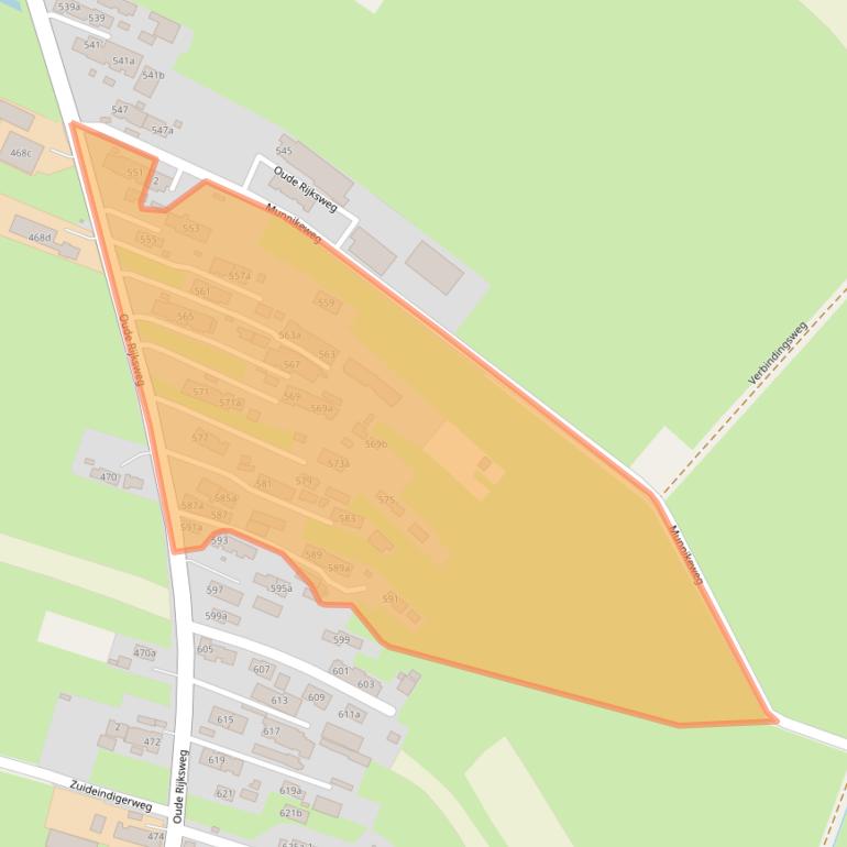 Kaart van postcodegebied 7954GM.