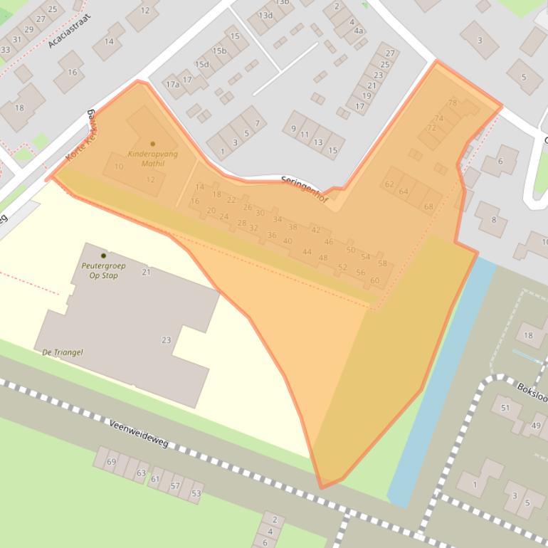 Kaart van postcodegebied 7954JB.