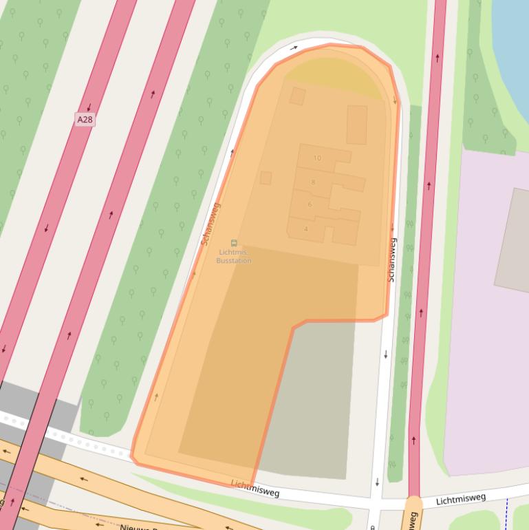 Kaart van postcodegebied 7954PK.