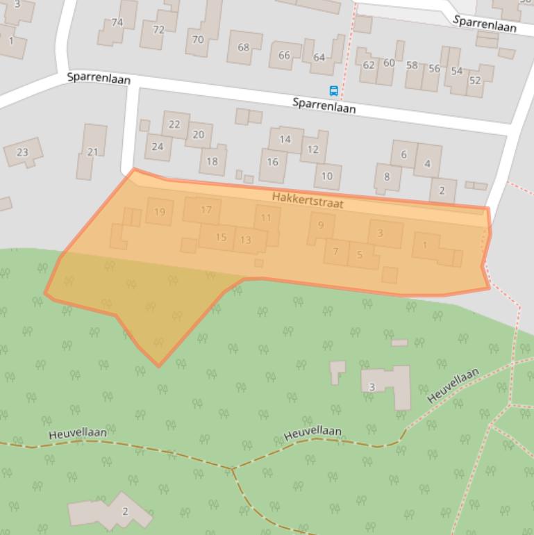 Kaart van postcodegebied 7955AP.