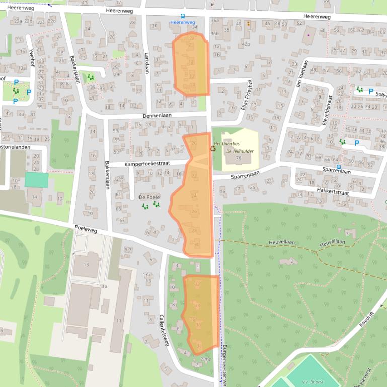 Kaart van postcodegebied 7955AT.