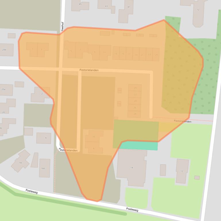 Kaart van postcodegebied 7955BB.