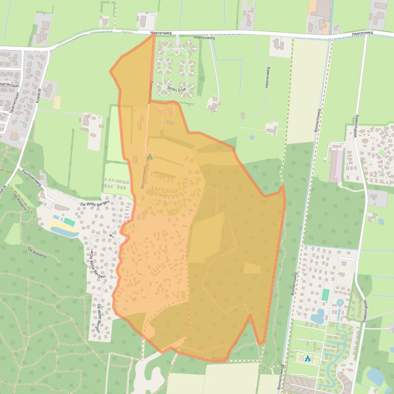 Kaart van postcodegebied 7955PT.