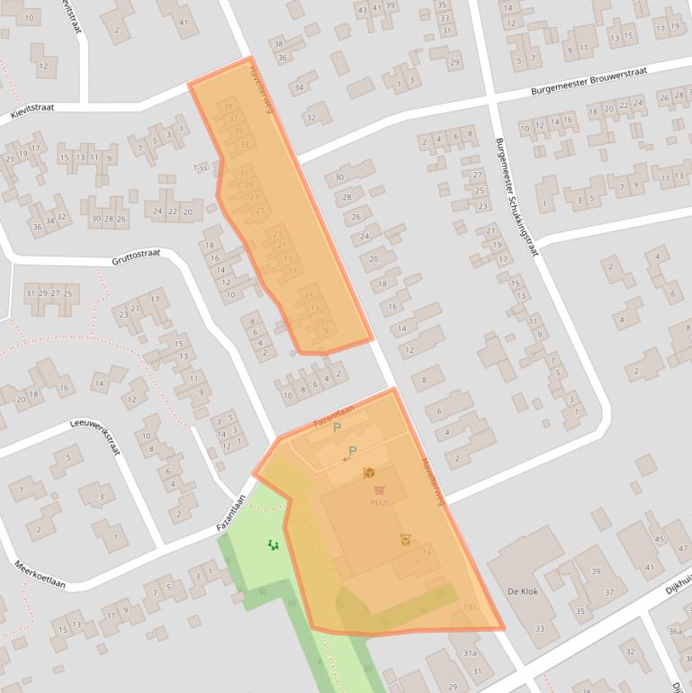 Kaart van postcodegebied 7961BC.