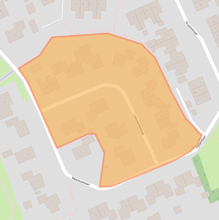 Kaart van postcodegebied 7961BV.