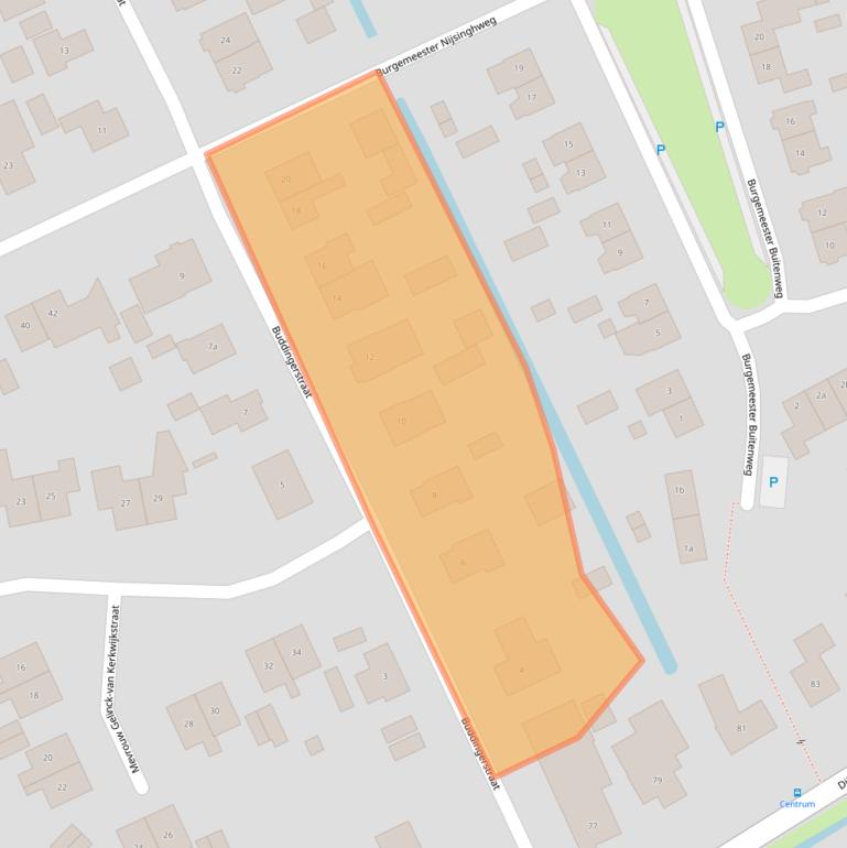 Kaart van postcodegebied 7961CM.