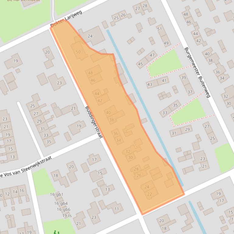 Kaart van postcodegebied 7961CN.